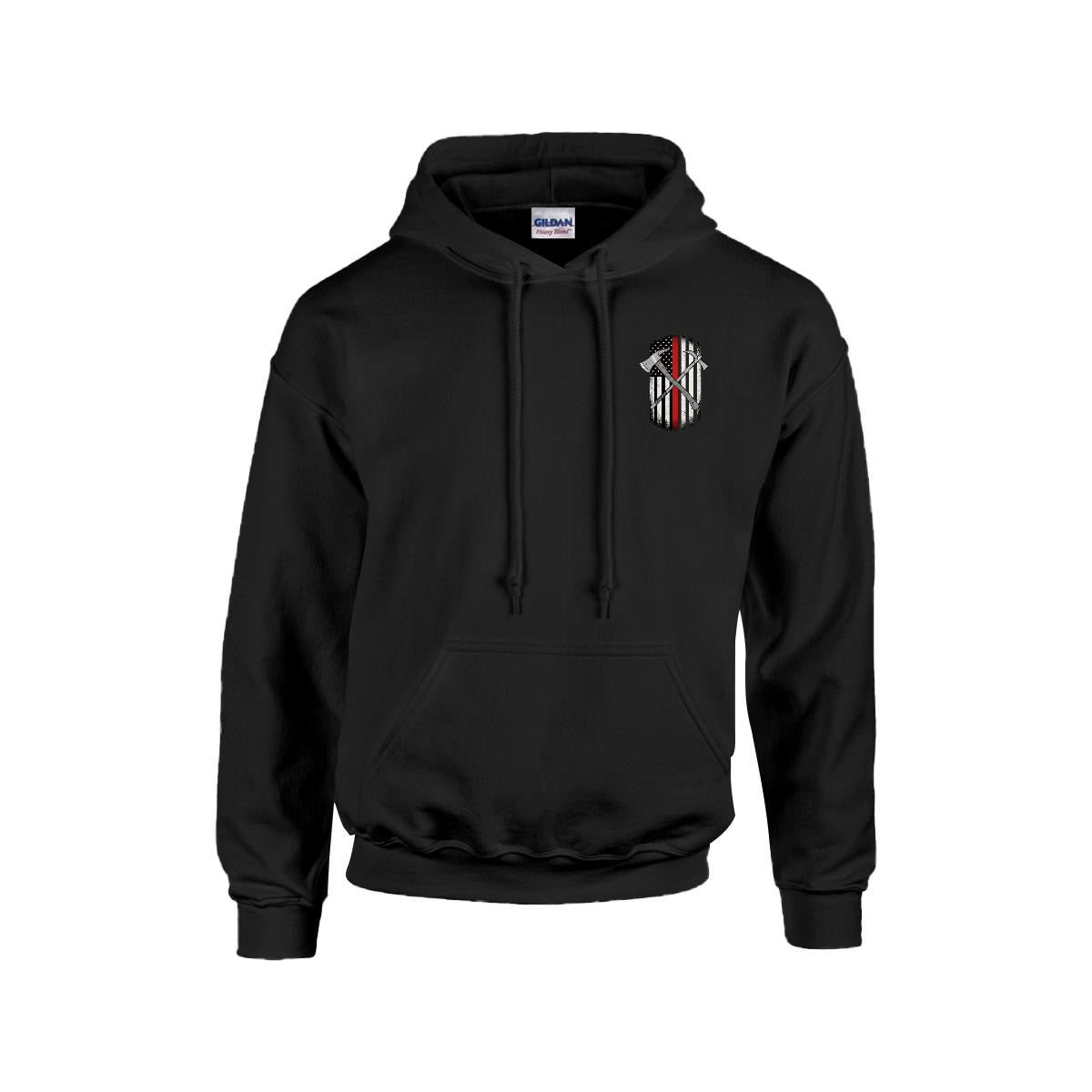 Men's Hoodie Printed in USA |Gildan 18500  Double DTG