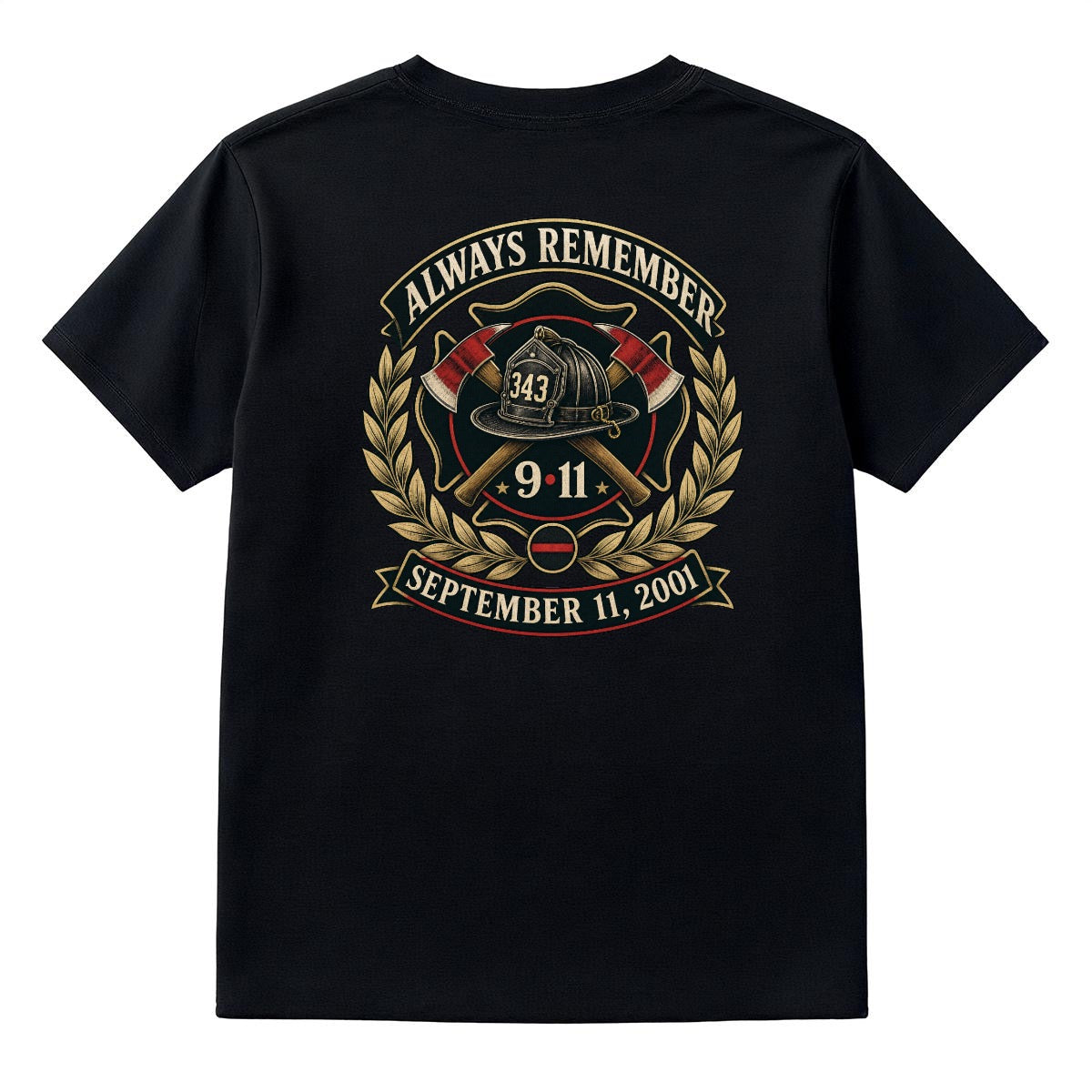 Men's T-Shirt Printed in USA |Gildan 5000 Double DTG