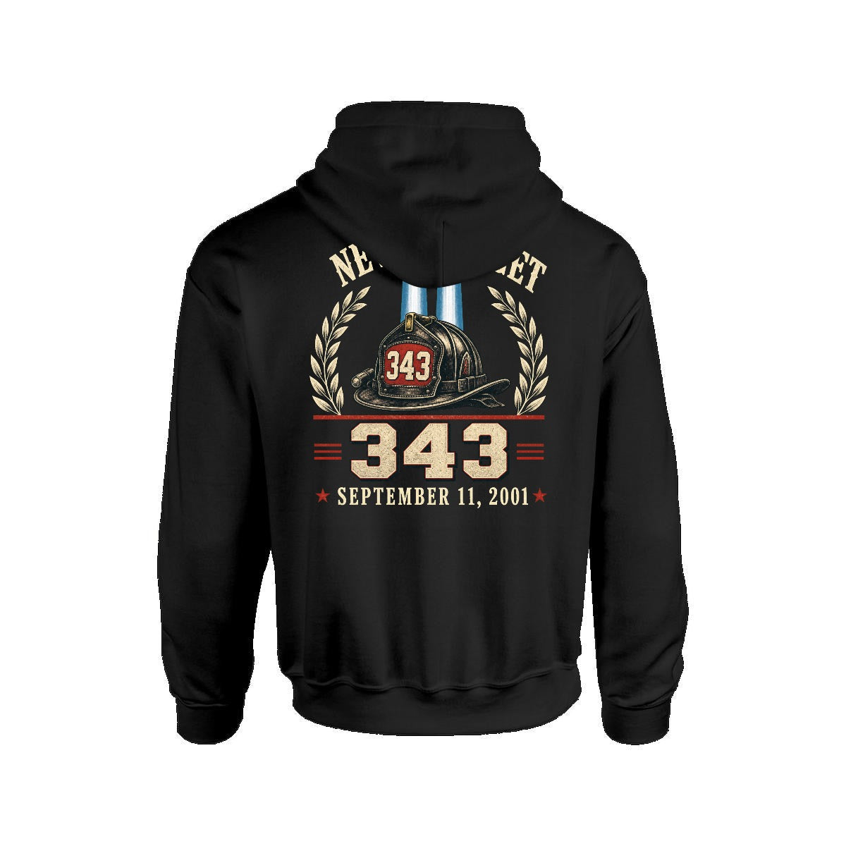 Men's Hoodie Printed in USA |Gildan 18500  Double DTG
