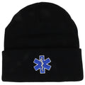 Broner Hats Military and Law Enforcement Watch Cap Cuff Beanie (One Size EMT Black)