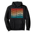 Groovy Firefighter Wife Fireman 70S Funny Hoodie - Graphic Print Unisex