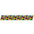 AUTISM PUZZLE PIECES REFLECTIVE HELMET (TET) TETRAHEDRON 8 PACK