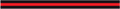 BLACK & RED TRIPLE STRIPE REFLECTIVE HELMET TRIM