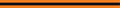 ORANGE & BLACK TRIPLE STRIPE REFLECTIVE HELMET TRIM