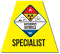 HAZMAT SPECIALIST REFLECTIVE HELMET (TET) TETRAHEDRON