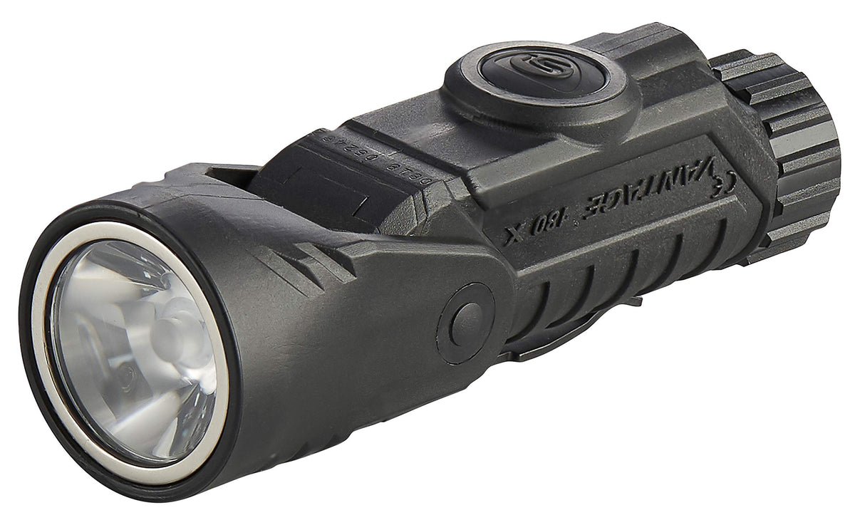 Streamlight 88913 Vantage 180 X USB Helmet Mounted and Right Angle Firefighter Flashlight with Helmet Bracket Black