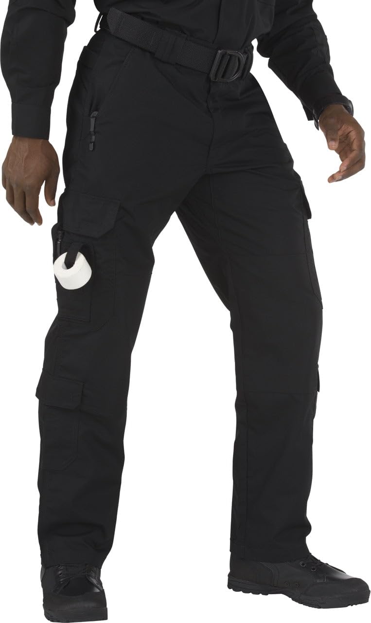 5.11 Tactical Mens Taclite EMS Pants Regular Fit Cargo Pants Style 74363 Black 34W x 30L