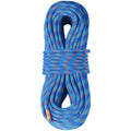 VEVOR 10.2mm Dynamic Climbing Rope 50M(164ft) Outdoor Rock Climbing Rope 25KN Breaking Tension Stretchable Fiber Rope with Steel Snap Hooks for Escape Rappelling Fire Rescue Blue