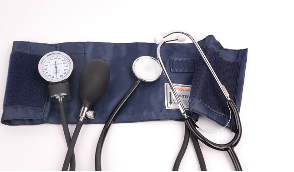 Manual Blood Pressure Monitor and Dual-Head Stethoscope