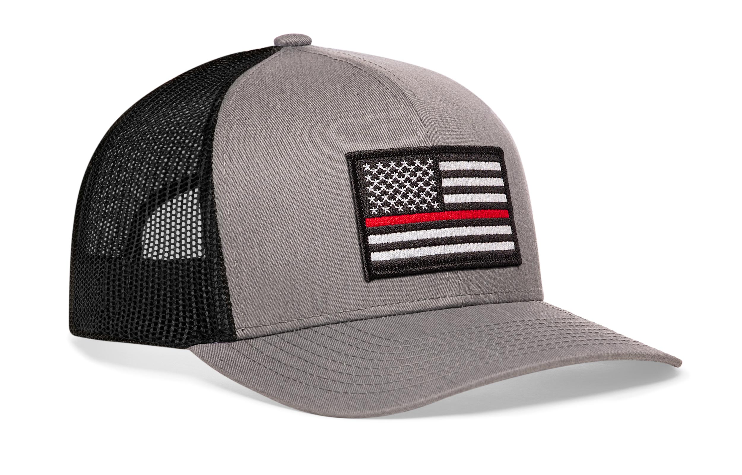 Thin Red Line Trucker Hat  |  Fire Snapback